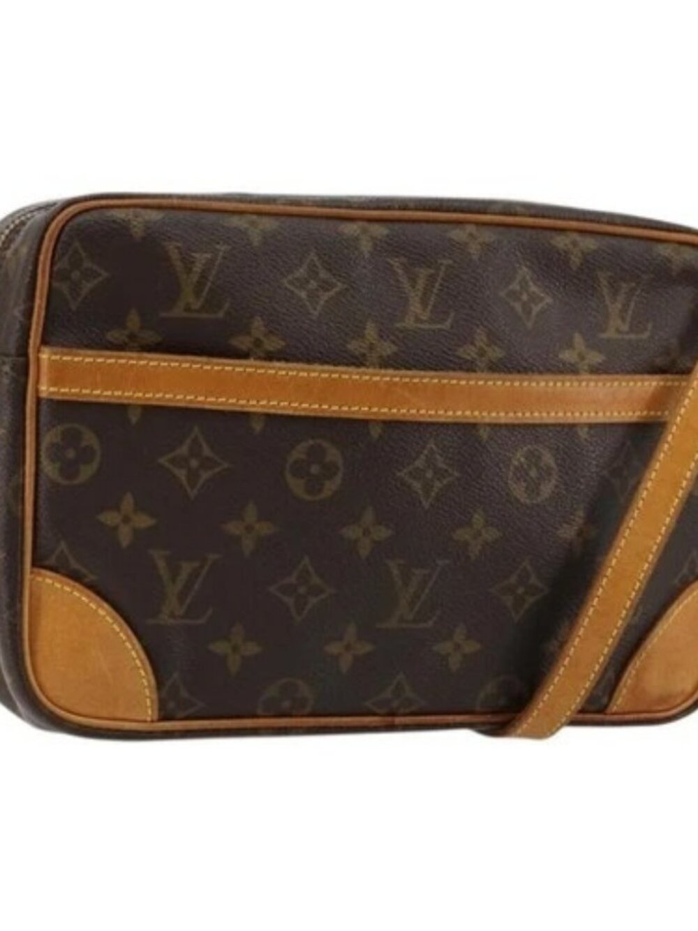 LOUIS VUITTON Monogram Trocadero 27 Shoulder Bag M51274 LV Auth ka4264